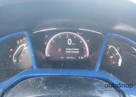 2020 Honda Civic Sport из США, поврежденный, VIN 2HGFC2F8XLH595001